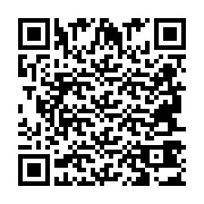 Código QR para número de teléfono +2694743083