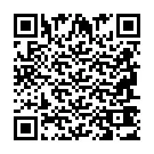 Código QR para número de teléfono +2694743095