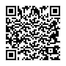 QR-code voor telefoonnummer +2694743102