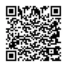 QR-koodi puhelinnumerolle +2694743104