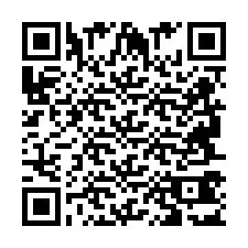 QR Code pour le numéro de téléphone +2694743106