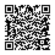 QR-koodi puhelinnumerolle +2694743108