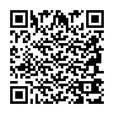 Codice QR per il numero di telefono +2694743120