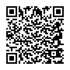 QR-code voor telefoonnummer +2694743130