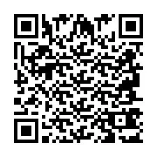 Código QR para número de teléfono +2694743148