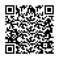 QR Code pour le numéro de téléphone +2694743165