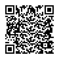 Código QR para número de telefone +2694743166