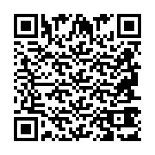 Código QR para número de teléfono +2694743189