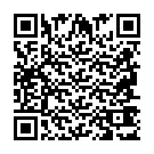 Codice QR per il numero di telefono +2694743199