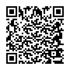 Código QR para número de teléfono +2694743362