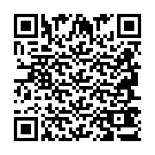 Codice QR per il numero di telefono +2694743364