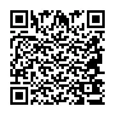 Codice QR per il numero di telefono +2694743373