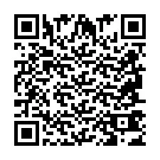 Código QR para número de telefone +2694743419