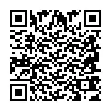 QR-Code für Telefonnummer +2694743449