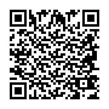 QR-code voor telefoonnummer +2694743466