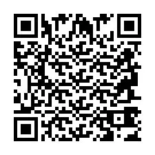 QR код за телефонен номер +2694743481