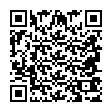 Codice QR per il numero di telefono +2694743537