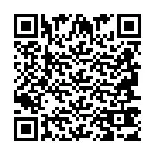 QR-code voor telefoonnummer +2694743558