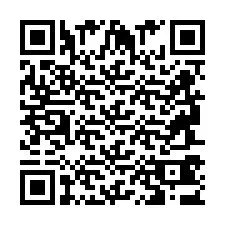 QR kód a telefonszámhoz +2694743601