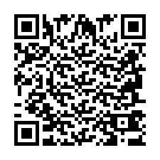 QR-Code für Telefonnummer +2694743614