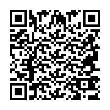 QR-код для номера телефона +2694743633