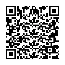 QR kód a telefonszámhoz +2694743654