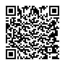 QR-code voor telefoonnummer +2694743668