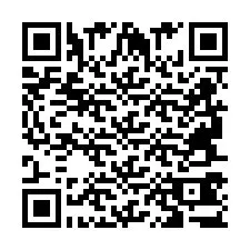 Código QR para número de telefone +2694743703