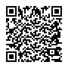 QR-code voor telefoonnummer +2694743709