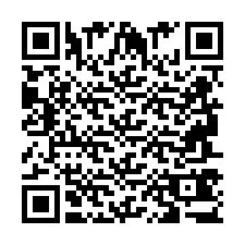 Código QR para número de telefone +2694743745