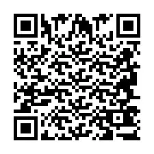 Código QR para número de teléfono +2694743772