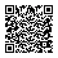 Código QR para número de telefone +2694743831