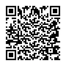 Código QR para número de telefone +2694743858