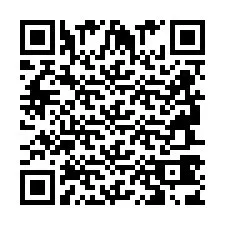 Código QR para número de telefone +2694743880