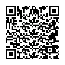 QR-код для номера телефона +2694743897