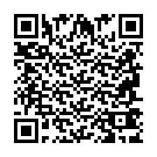 QR код за телефонен номер +2694743925