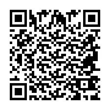 Kod QR dla numeru telefonu +2694743937