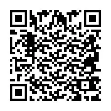 QR-code voor telefoonnummer +2694743963