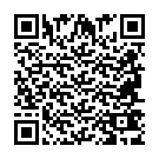 QR-код для номера телефона +2694743967