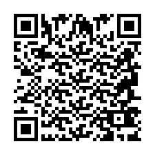 Codice QR per il numero di telefono +2694743971