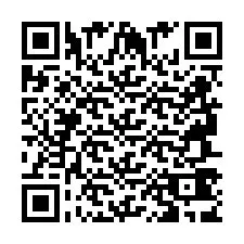 Código QR para número de telefone +2694743990