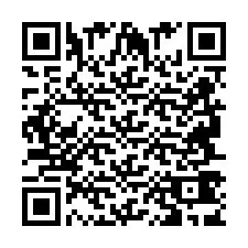 QR код за телефонен номер +2694743996