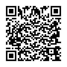 QR-code voor telefoonnummer +2694744004