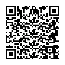 QR-koodi puhelinnumerolle +2694744006