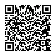 QR kód a telefonszámhoz +2694744013