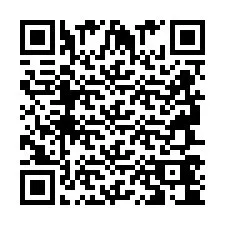 QR код за телефонен номер +2694744020