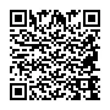 QR-код для номера телефона +2694744027