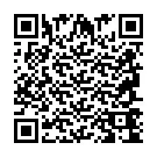 Código QR para número de teléfono +2694744031