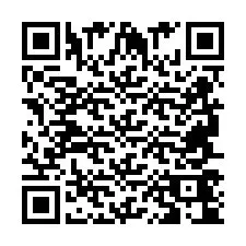 QR код за телефонен номер +2694744037