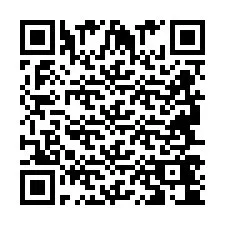 QR код за телефонен номер +2694744066